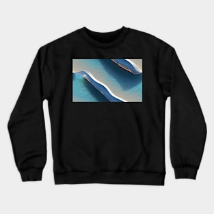 Seamless Waved Texture Patterns XI Crewneck Sweatshirt
